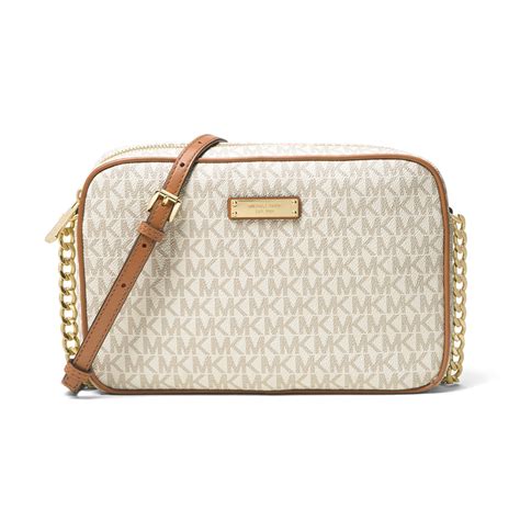 michael kors vanilla bag|michael kors vanilla crossbody.